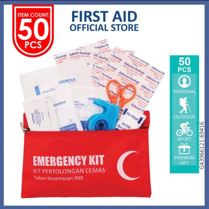 Water Resistant Pouch First Aid Kit High Grade - Image 4