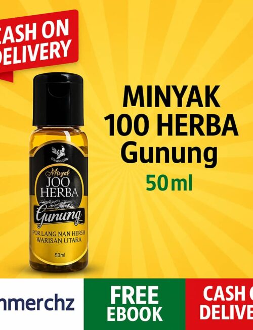 Minyak 100 Herba Gunung - Paknjang Nan Herba