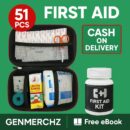 Water Resistant Pouch First Aid Kit High Grade