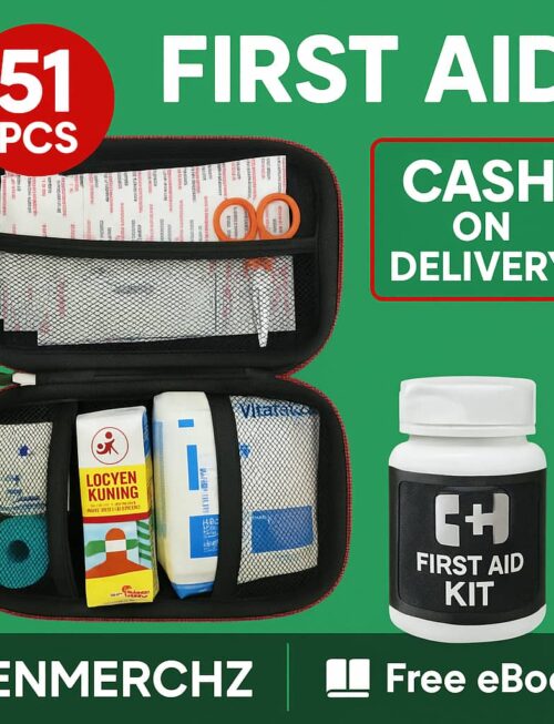 Water Resistant Pouch First Aid Kit High Grade