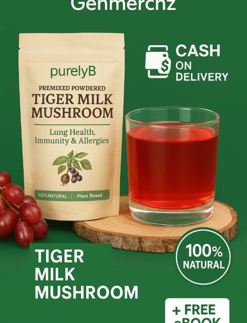 Tiger Milk Mushroom PurelyB™ (TM02-xLr® Extract) | Sokongan Paru-Paru, Imuniti & Kesihatan Harian