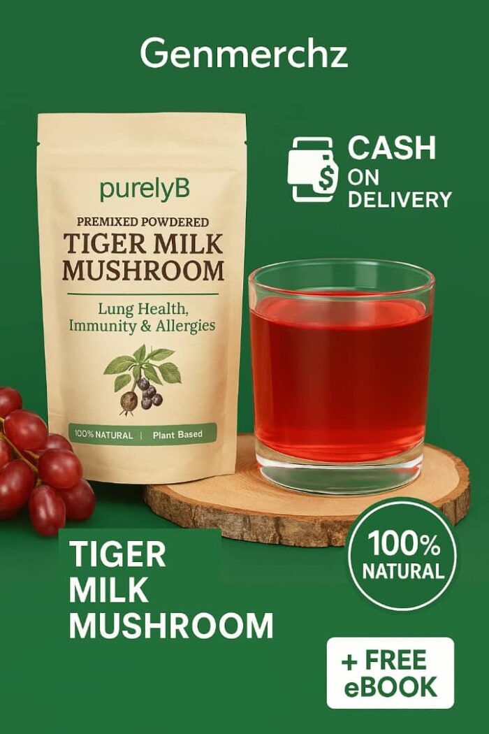 Tiger Milk Mushroom PurelyB™ (TM02-xLr® Extract) | Sokongan Paru-Paru, Imuniti & Kesihatan Harian